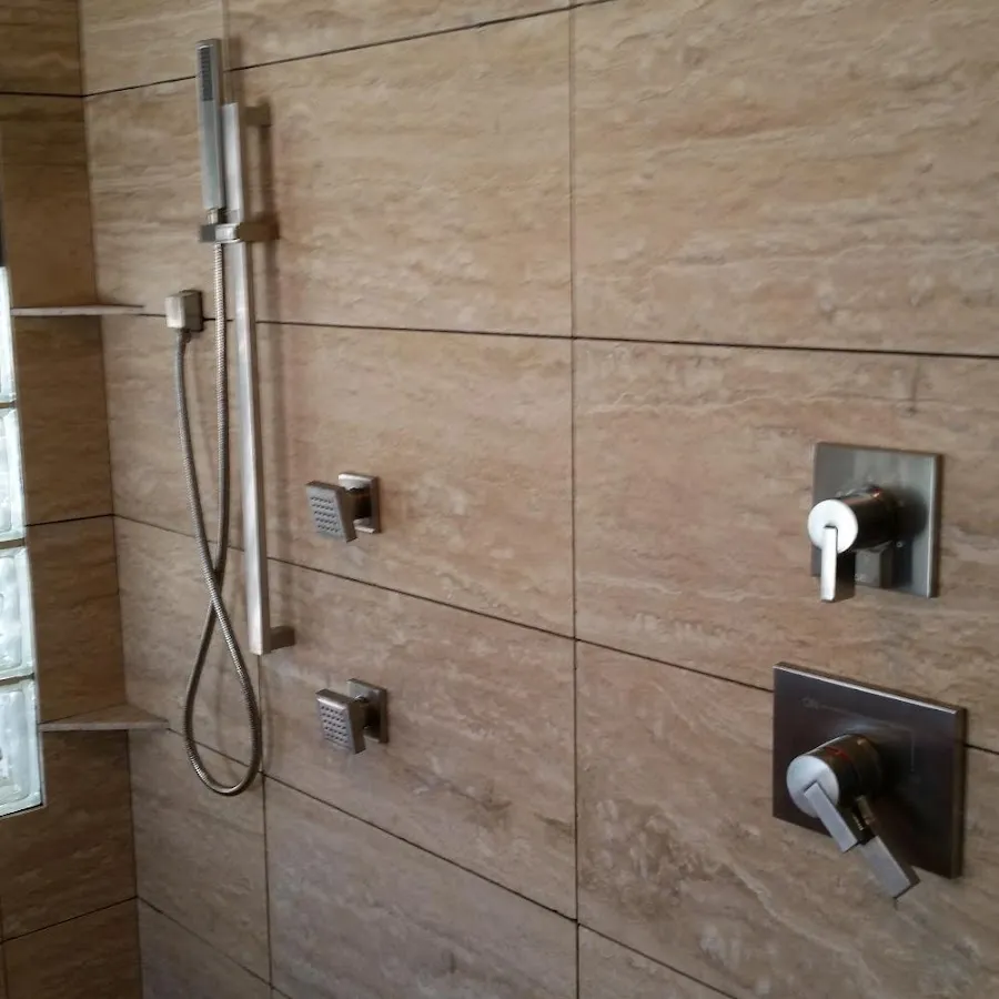Shower fixture installation for Gas Line Repair in Hickam Housing